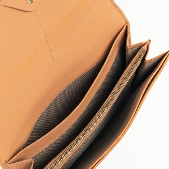 Fendi Beige FF Zucca Long Wallet - Picture 11 of 11